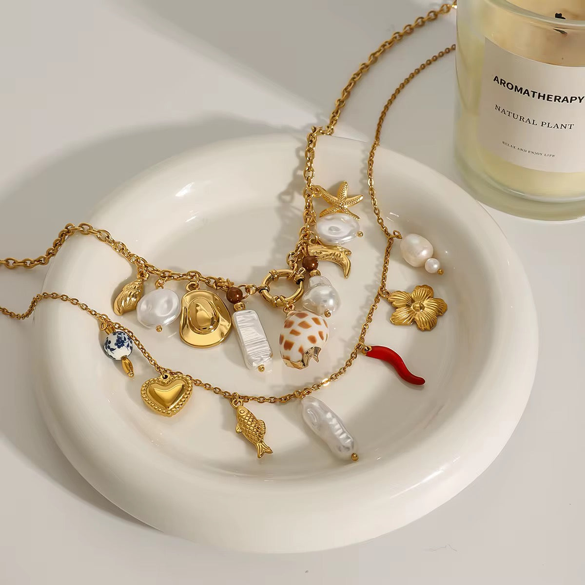 Mare Charm Necklace